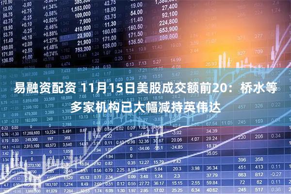 易融资配资 11月15日美股成交额前20：桥水等多家机构已大幅减持英伟达