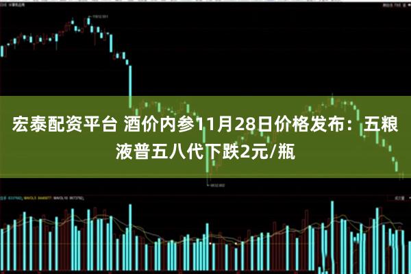 宏泰配资平台 酒价内参11月28日价格发布：五粮液普五八代下跌2元/瓶